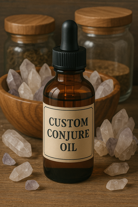 Custom Conjure Oil — One Intention (2 oz)