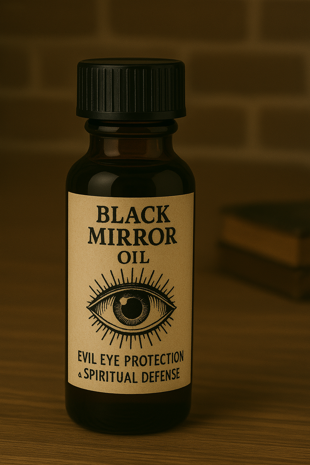 Black Mirror Oil– Evil Eye Protection & Spiritual Defense