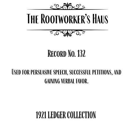 Record No. 132: Oil for Speech & Influence