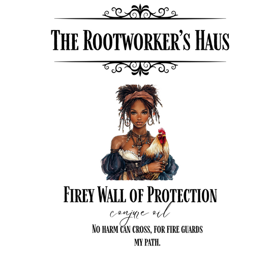 Fiery Wall of Protection Oil