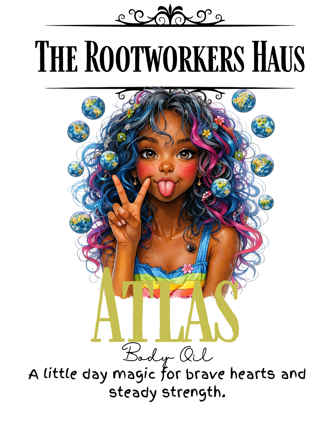 Atlas: Courage & Inner Strength Body Oil