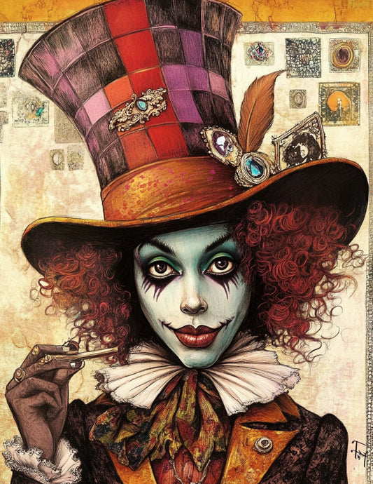 Trickster’s Passage: The Shortcut-(January Road Opener Oil)