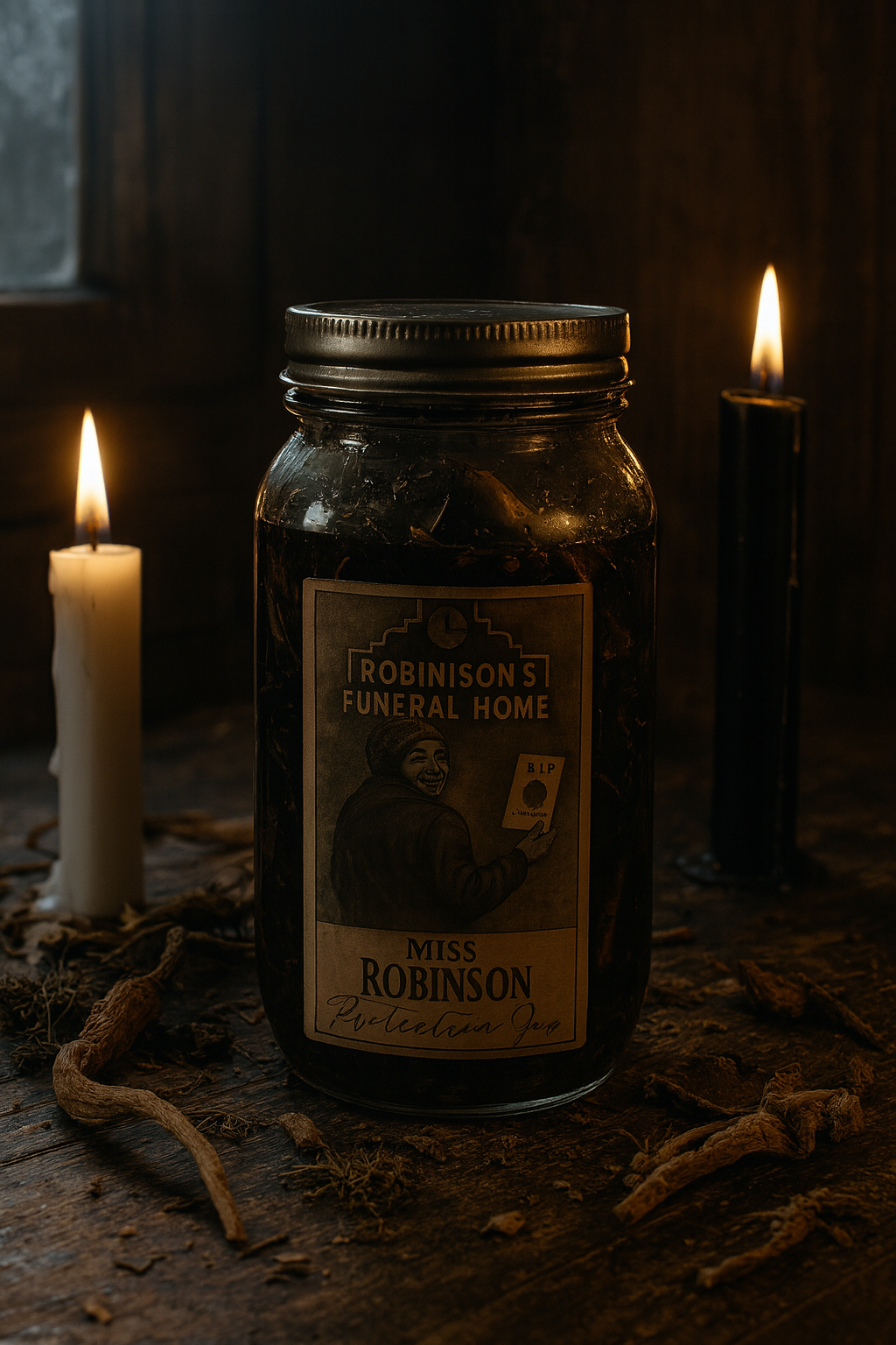 Miss Robinson Baneful Protection Jar
