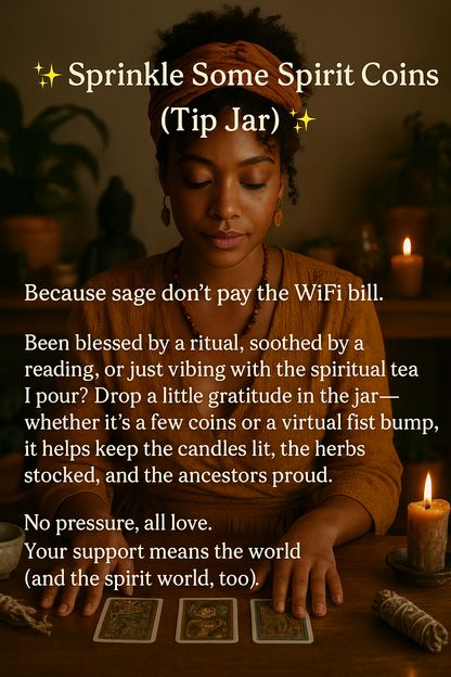 ✨ Sprinkle Some Spirit Coins (Tip Jar) ✨