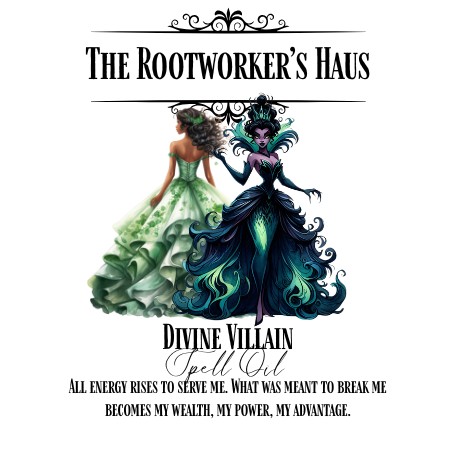 Divine Villain Transmutation Conjure Oil