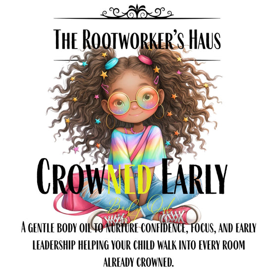 Crowned Early: Children’s Success & Confidence Body Oil