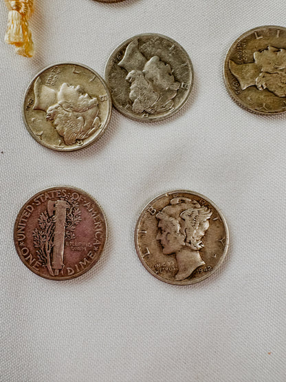 Mercury Dime Set (Pre-1945)