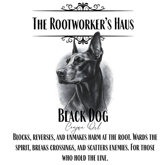 Black Dog Conjure Oil
