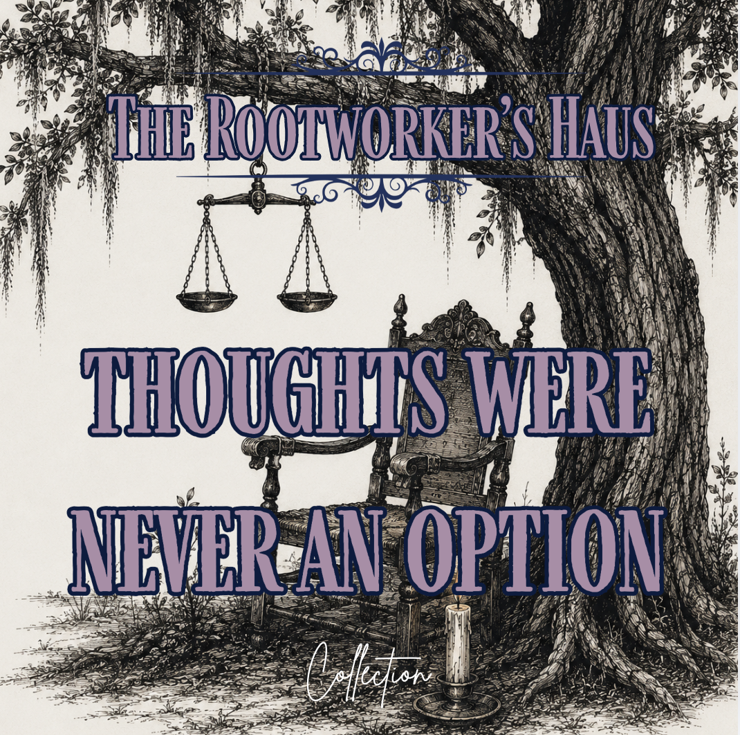 Thoughts Were Never an Option | Deluxe Baneful Conjure Collection